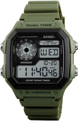 

Skmei Gmarks -1299 Army Sports Watch - For Boys & Girls