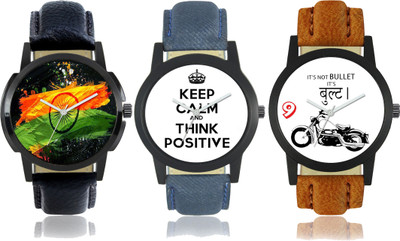 

Scarter Combo Of 3 Stylish Analog S-P04-P05-P06 Watch - For Men