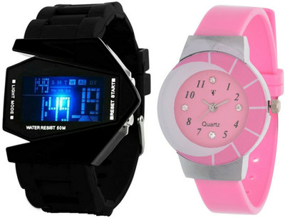 

OCTUS Branded Combo AJS049 Watch - For Men & Women