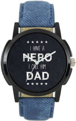 

VB IMPEX Beautiful Quotes Dial with Blue Leather Strap Analog Watch Watch - For Boys