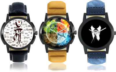 

Octus Printed Dial With Quote And Social Message Watch - For Men