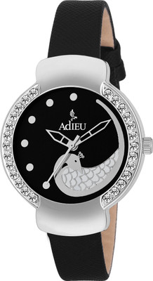 

Adieu Analog Sleek Edition Black Dial For Women's Watch - For Women