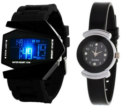 

On Time Octus Combo Pack Of 2 AJS051 Watch - For Men & Women