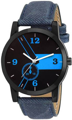 

Gopal Shopcart Blue Leather Strap Couple Watch For Boys Watch - For Boys