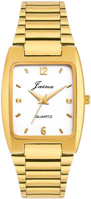

JAINX JM1105 Square Golden Premium Analog Watch - For Men