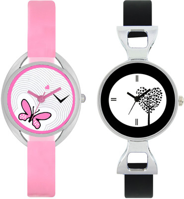 

stallion7 CMB_85 Designer Stylish Shape Bracelet Combo Womens Wrist Watch - For Girls