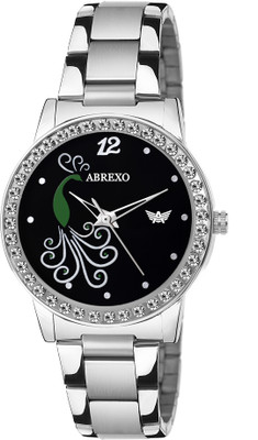 

Abrexo Abx0504-BLK PCK Ladies Exclusive Unrepeatable Design Black Shade Series Watch - For Women