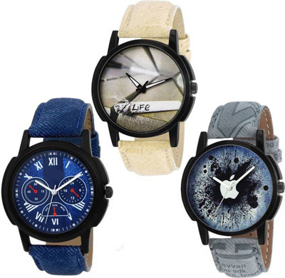 

Gopal Shopcart Sett Of Three Modish Combo For Men Watch - For Men