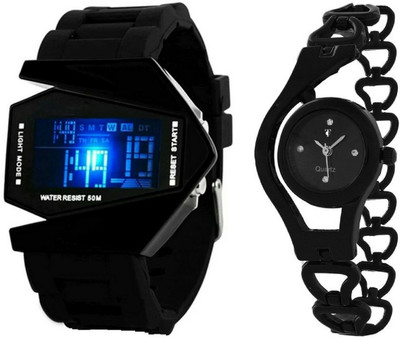 

On Time Octus Combo Pack Of 2 AJS043 Watch - For Men & Women