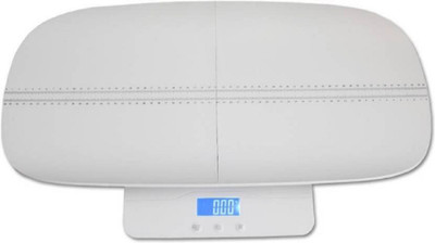 

Sadarbazaarsales.Com digital baby scale Upto 100KG Weighing Scale(White)