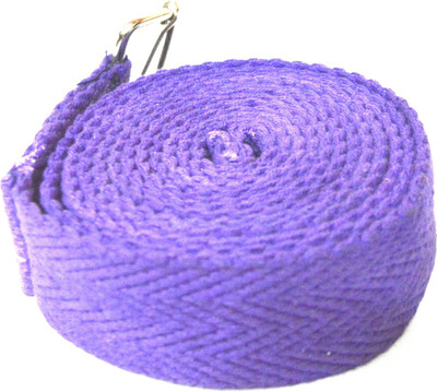 

yogsadhak yoga belt Cotton Yoga Strap(Purple)