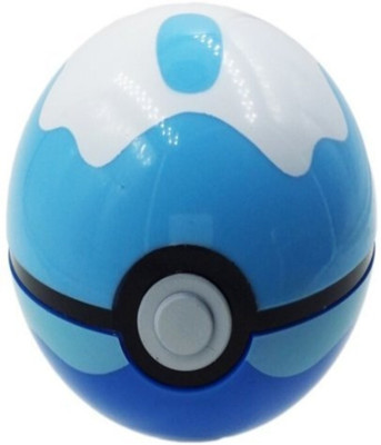 

ZenShanti 7cm Pokemon Pokeball - Dive Ball with Random Pokemon Figures Inside(Blue)