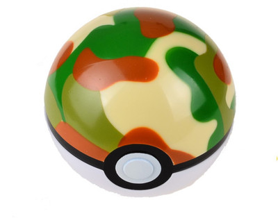 

ZenShanti 5cm Pokeball - Safari Ball with Random Pokemon Figures Inside(Green)