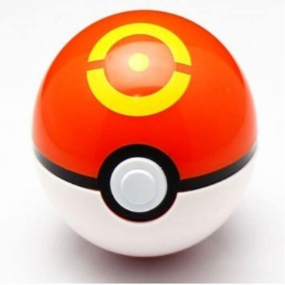 

ZenShanti 5cm Pokemon Pokeball - Sport Ball with Random Pokemon Figures Inside(Red)