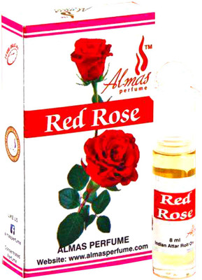 

Almas RED ROSE feel it pocket Floral Attar(Rose)