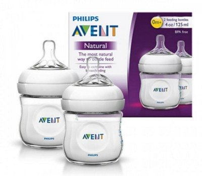 

Philips Avent Natural Twin - 125 ml(Clear)