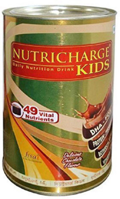 

Nutricharge Kids Health & Nutrition Drink For Kids With Dha, Calicum, Vitamin D & Iron 300g, Chocolate Nutrition Drink Chocolate Flavored Powder(300 g)