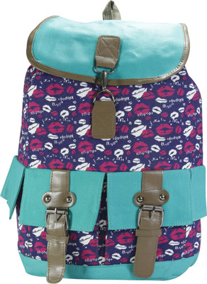 

Desence Stylish Casual College Backpack For Girl's 5 L Backpack(Blue)