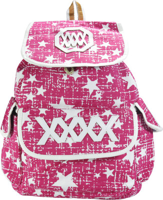 

Desence Stylish Casual College Backpack For Girl's 5 L Backpack(Pink)