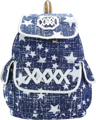 

Desence Stylish Casual College Backpack For Girl's 5 L Backpack(Blue)