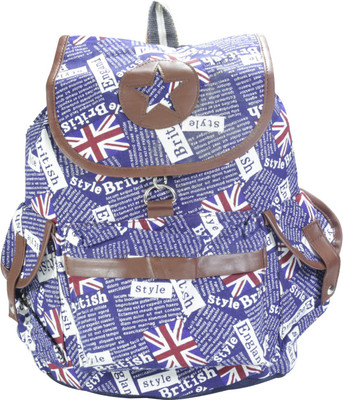 

Desence Stylish Casual College Backpack For Girl's 5 L Backpack(Blue)