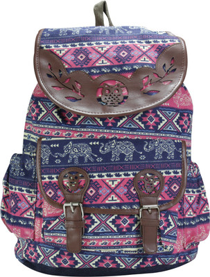 

Desence Stylish Casual College Backpack For Girl's 5 L Backpack(Blue)