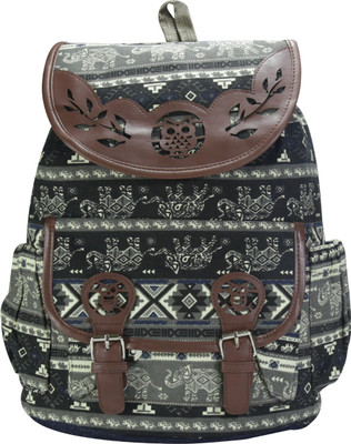 

Desence Stylish Casual College Backpack For Girl's 5 L Backpack(Black)