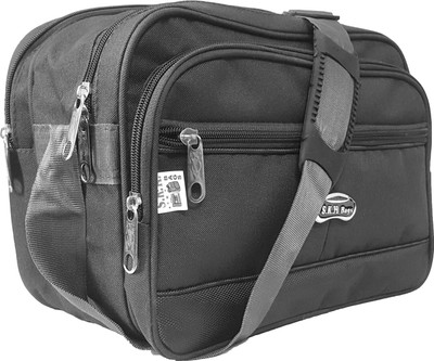 

BEST BAGS Medium Travel & Tools Daily Use Bag Waterproof Multipurpose Bag(Black, 8 inch)