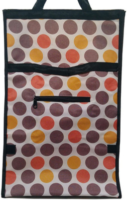

Insasta Circle Pattern Shopping Trolley Bag Folding with Handle 600D Polyester Fabric (Nursery/Play School) Trolley(Multicolor, 5 L)