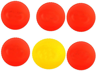 

Winart Wind Ball Cricket Rubber Ball(Pack of 6, Multicolor)