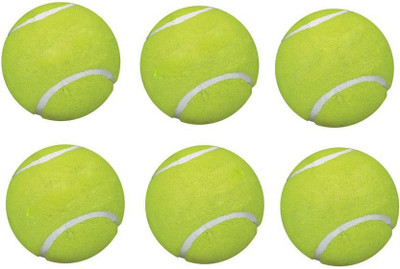 

Happy Deals Tennis Ball pack of 6 Tennis Ball(Pack of 6, Yellow)