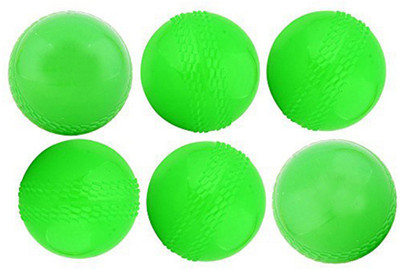 

Rmax Wind Ball Cricket Rubber Ball(Pack of 6, Green)