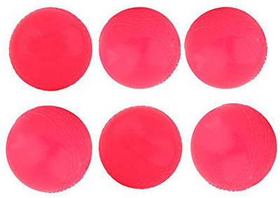 Diablo Wind Ball Cricket Rubber Ball(Pack of 6, Pink)