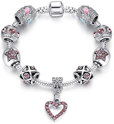 Via Mazzini Metal Cubic Zirconia Bracelet