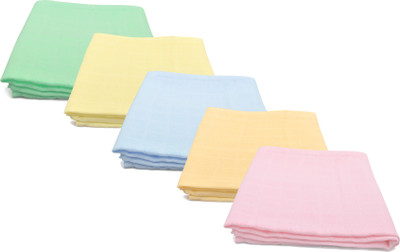 

MyKid Cotton 180 GSM Bath Towel(Pack of 5, Multicolor)