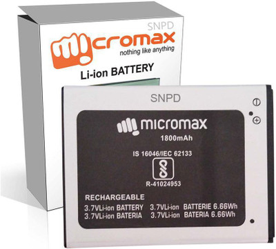 

Micromax Vdeo 2 Q4101 1800 mAh by JNT Battery( )