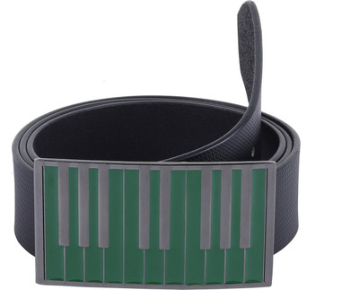 

Sri Men Casual, Party Black Genuine Leather Belt