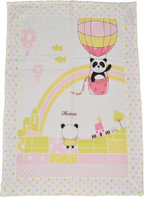 

Baby Bucket Cartoon  Blanket(Cotton, White