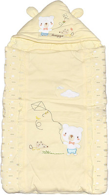 

Baby Bucket Cartoon  Blanket(Cotton, Yellow