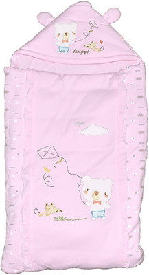 

Baby Bucket Cartoon  Blanket(Cotton, Pink