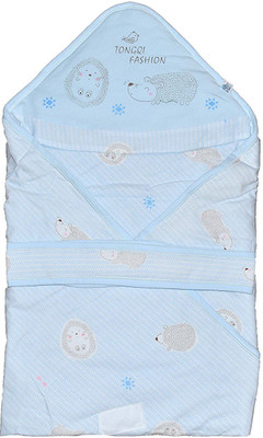 

Baby Bucket Cartoon  Blanket(Cotton, Blue