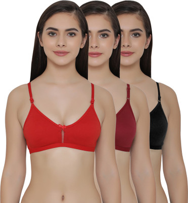 Clovia Women Full Coverage Non Padded Bra(Multicolor)