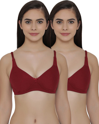 Clovia Women Full Coverage Non Padded Bra(Maroon)