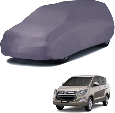 Mobik Car Cover For Toyota Innova Crysta (Without Mirror Pockets)(Grey)