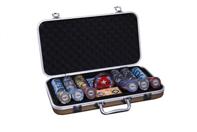 

casinokart Monte Carlo Clay Poker Chipset 300pcs(Multicolor)
