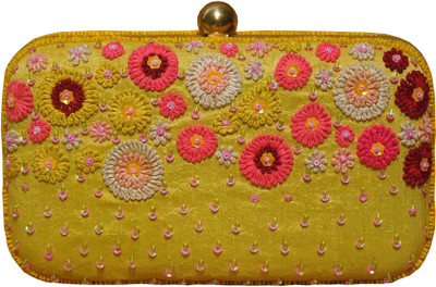 

Spice Art Party Yellow Clutch