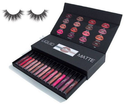 

studio Eyelashes&Huda Beauty Lip Gloss Liquid Collection(Set of 2)