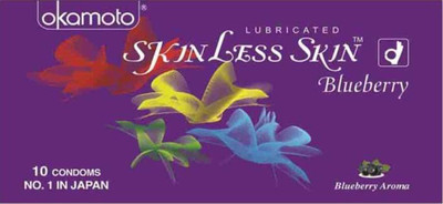 

Okamoto Skinless Skin Blueberry Condom (Set of 2, pcs20) Condom(Set of 2, 20S)