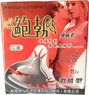NightBlue Spike Red Condom(1S)