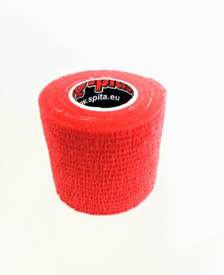 

SPITA ResQ Plast, Self-adhesive bandage (4.5m x 50mm) (SUPER SAVER Pack of 2) Red Crepe Bandage(5 cm)